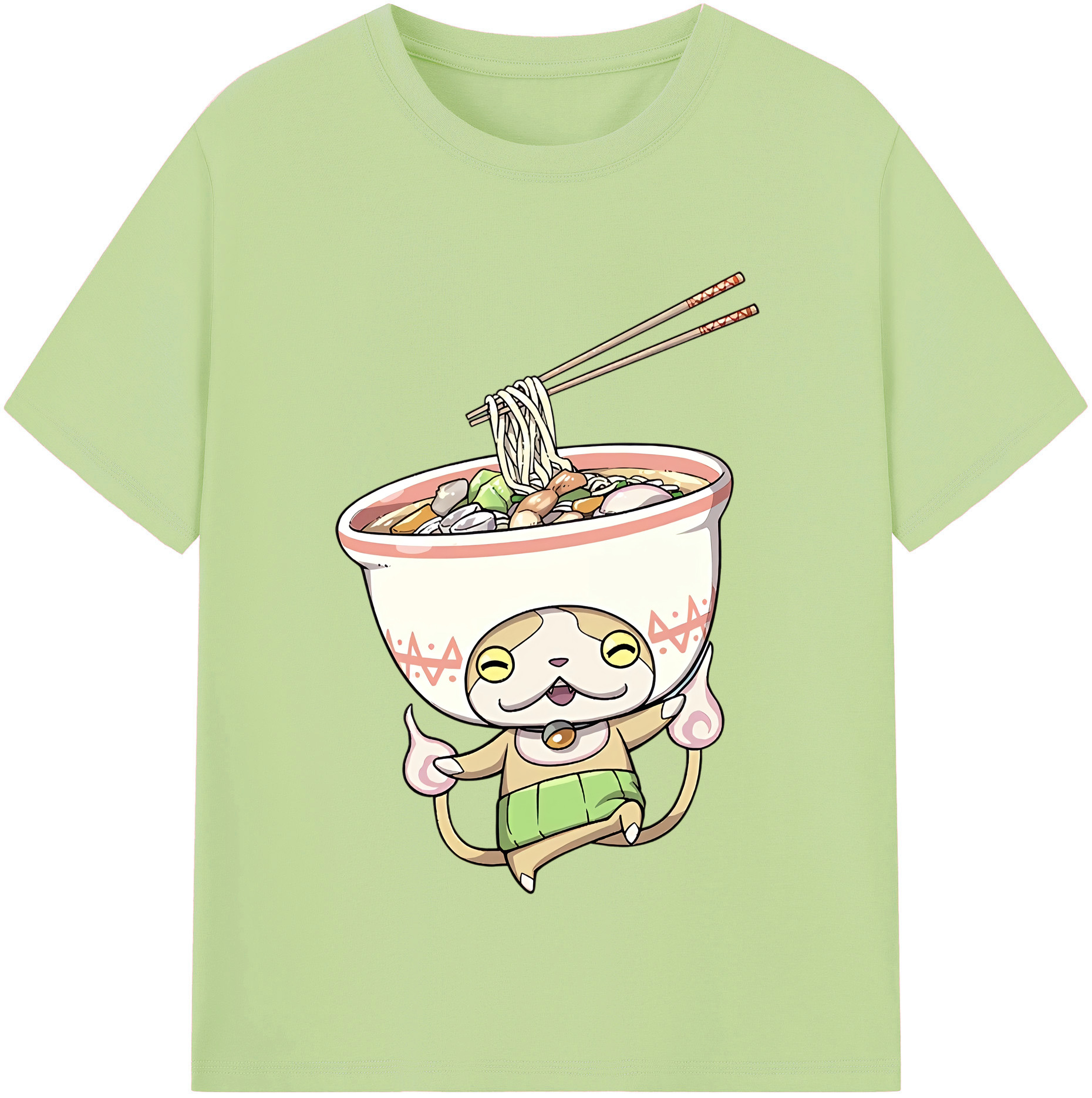 （画像用） 妖怪ウォッチ Yo-kai Watch 綿100％半袖Tシャツ（フロントプリント）